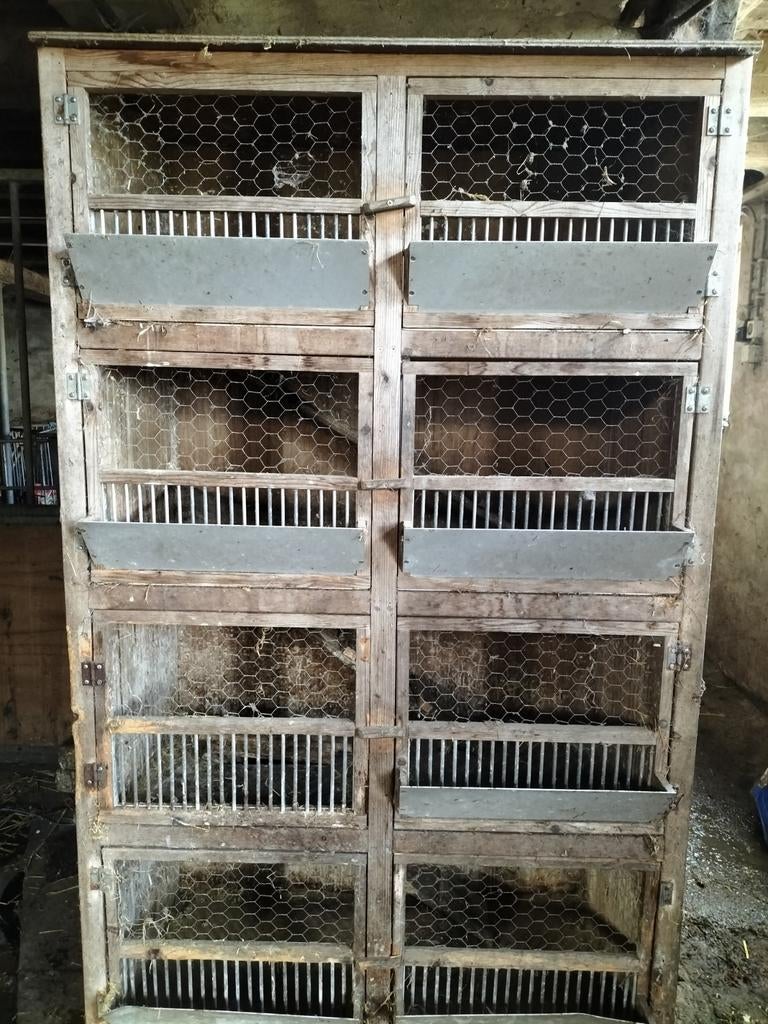 Mooie konijnen flat, Dieren en Toebehoren, Knaagdieren en Konijnen | Hokken en Kooien, Ophalen of Verzenden, 110 cm of meer, Hok