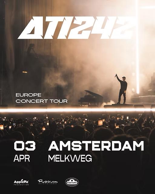 2 kaartjes Ati242 vanavond, Twee personen, April