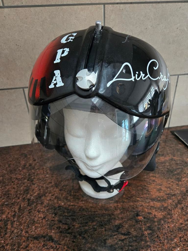 GPA motorhelm maat m, Motoren, Kleding | Motorhelmen, Ophalen, Tweedehands, Integraalhelm, Overige merken