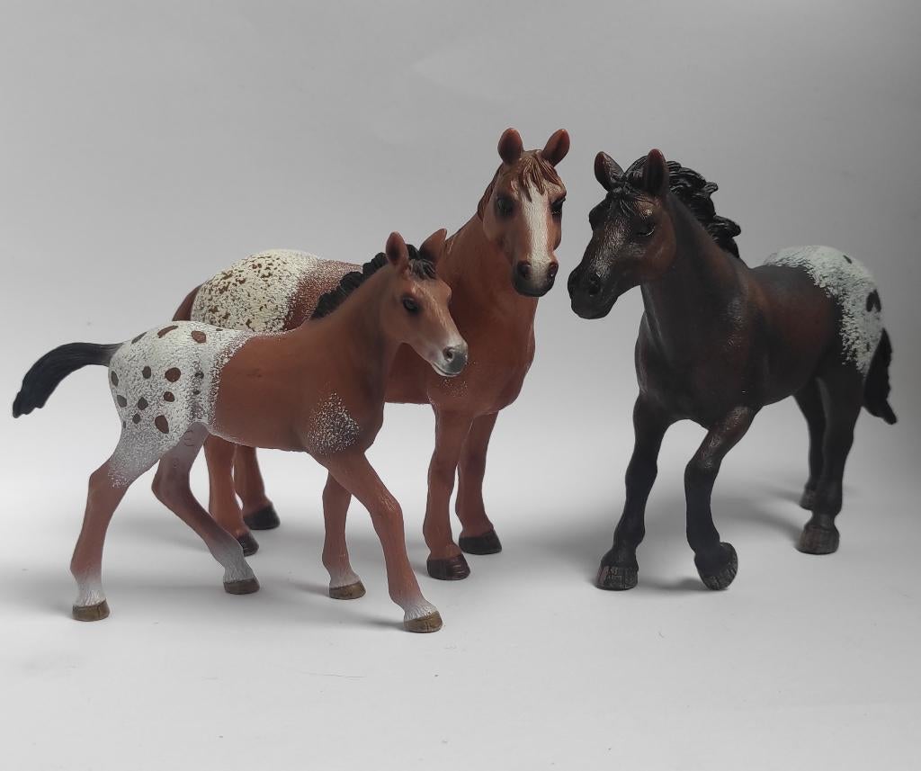 Schleich Appaloosa's, Verzenden, Nieuw, Paard, Beeldje of Figuurtje