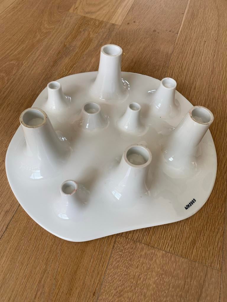 Willem Noyons Fruit & Fire schaal kandelaar, Antiek en Kunst, Ophalen of Verzenden, Keramiek of Aardewerk