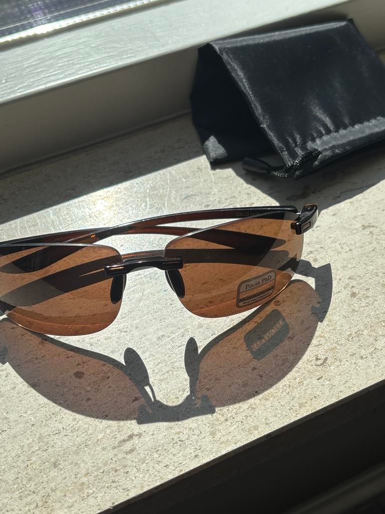 Serengeti Cielo 7474 gepolariseerde sport zonnebril, Overige merken, Zonnebril, Zwart, Nieuw