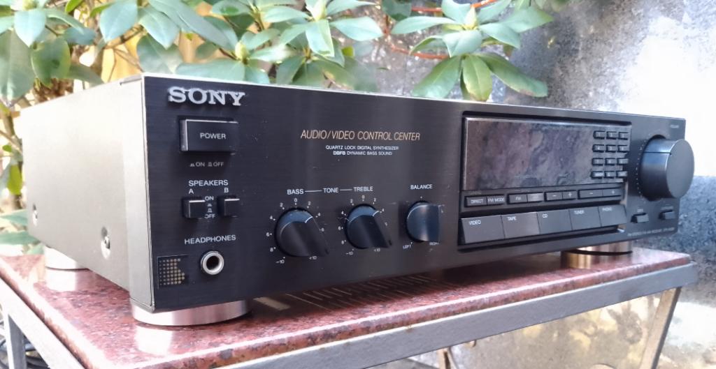 SONY STR - AV220 stereo receiver met Bluetooth, Ophalen of Verzenden, Zo goed als nieuw, Sony, 120 watt of meer