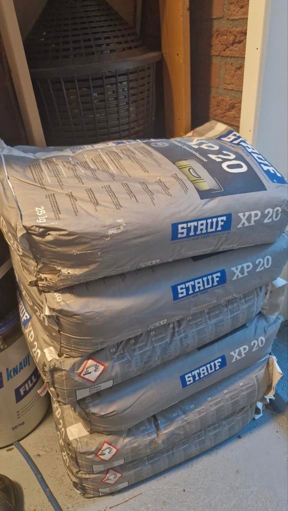 Stauf XP 20 egaline 150 kg, Doe-het-zelf en Verbouw, Overige materialen, Nieuw, 15 m² of meer, Ophalen