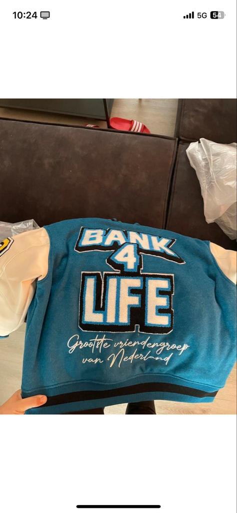 Bankzitters Varsity Jacket | 10 jaar Bankzitters, Ophalen of Verzenden, Nieuw
