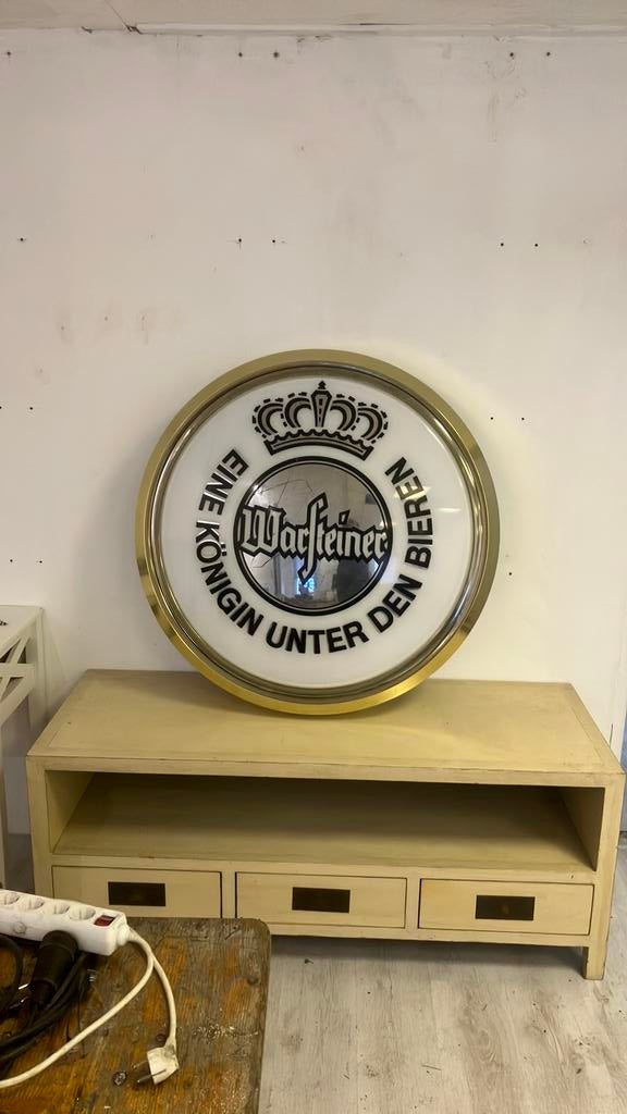 Lichtbak Warsteiner, Ophalen, Gebruikt, Lichtbak of (neon) lamp