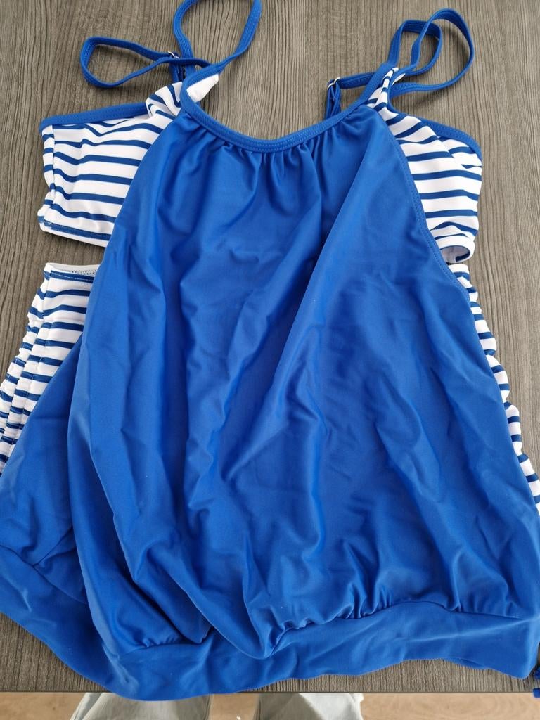 Tankini  NIEUW, Kleding | Dames, Ophalen of Verzenden, Nieuw, Blauw, Badpak