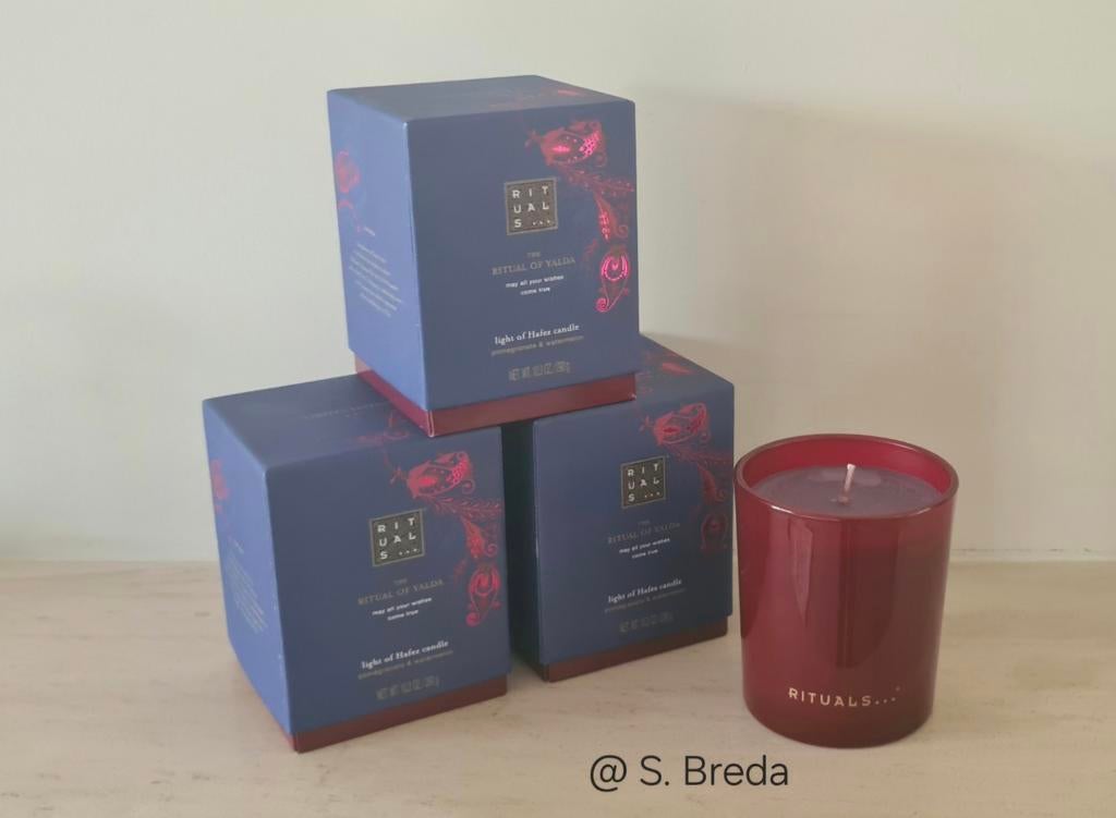 Rituals | Yalda | Limited Geurkaars 290 gram kaars, Overige materialen, Nieuw, Ophalen of Verzenden, Kaars