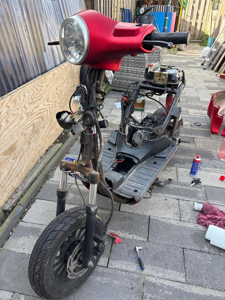 Turbho RL50 & Volkscooter 50cc - Klusproject (met kenteken), Ophalen of Verzenden, Gebruikt, Overige typen, Overige merken