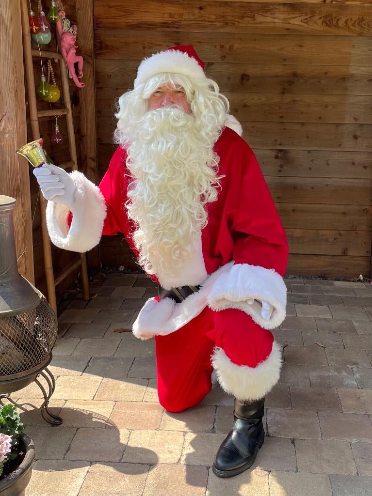 voor kerst te huur mooi professioneel kerstmanpak 30 euro pd, Ophalen, Zo goed als nieuw