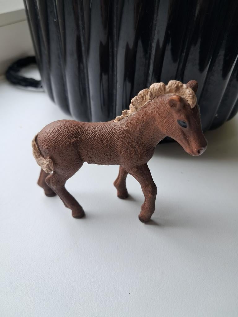Schleich IJslander Veulen - Bruin Speelgoedpaard, Ophalen of Verzenden, Zo goed als nieuw, Jongen of Meisje