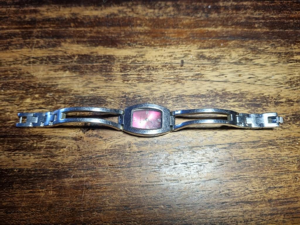 Fossil F2 dameshorloge, Sieraden, Tassen en Uiterlijk, Horloges | Dames, Staal, Gebruikt, Staal, Fossil