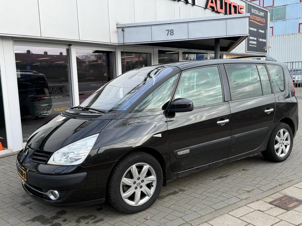 Renault Espace 2.0T Celsium, Voorwielaandrijving, Gebruikt, Zwart, 4 cilinders