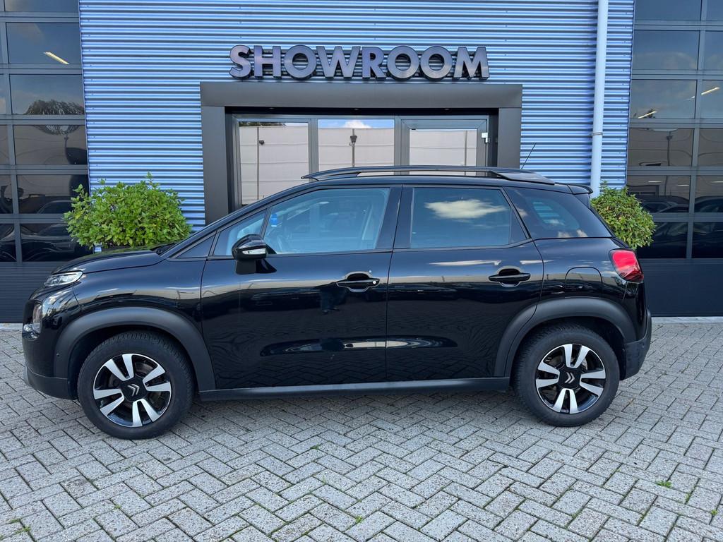 Citroen C3 AIRCROSS PANO|Leder|Stoelverwarming|Cruise|Head U, Gebruikt, Leder en Stof, Zwart, Bedrijf