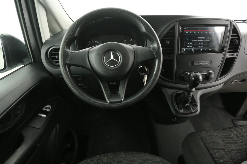 Mercedes-Benz Vito 111 CDI Lang | MARGE | Airco | 3 Zits | T, Auto's, Bestelauto's, Voorwielaandrijving, Stof, Gebruikt, Euro 6
