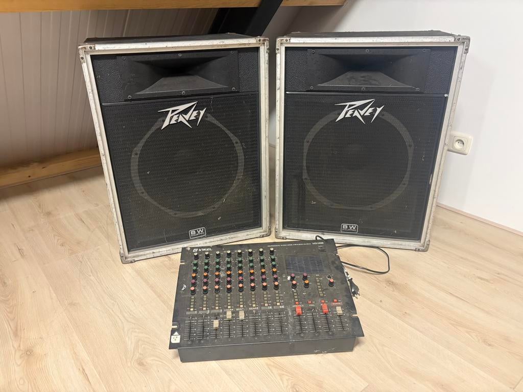 Geluidsinstallatie, Ophalen, Zo goed als nieuw