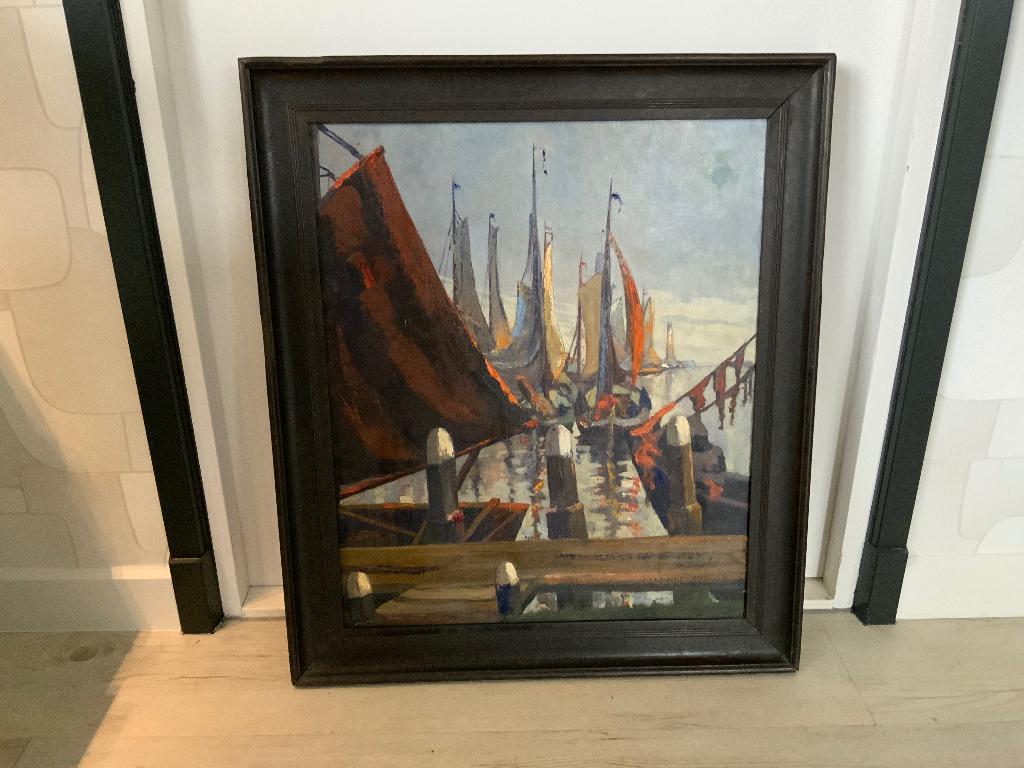 Maritiem Olieverfschilderij A.W. Verhorst, Ophalen of Verzenden