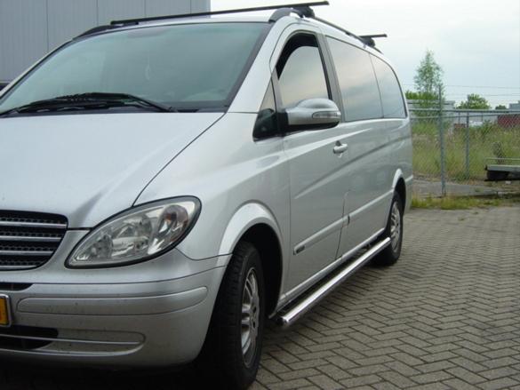 Mercedes-Benz Vito W639 (na 2003) Sidebars ronde buis, Niet ingevuld, Niet ingevuld, Niet ingevuld