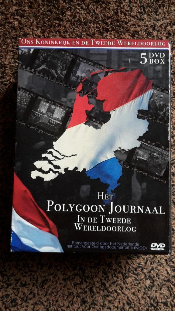 DVD box Het Polygoon Journaal in de Tweede Wereldoorlog, Gebruikt, Oorlog of Misdaad, Boxset, Ophalen of Verzenden