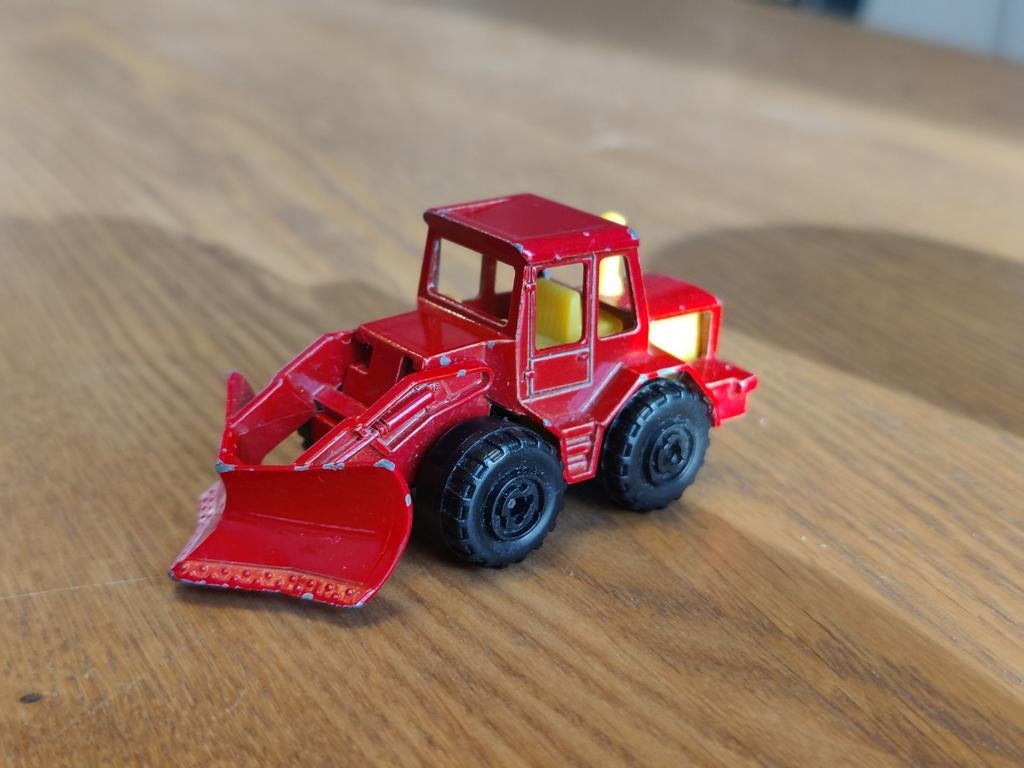 Majorette Tractor ROOD, Hobby en Vrije tijd, Ophalen of Verzenden, Zo goed als nieuw, Auto