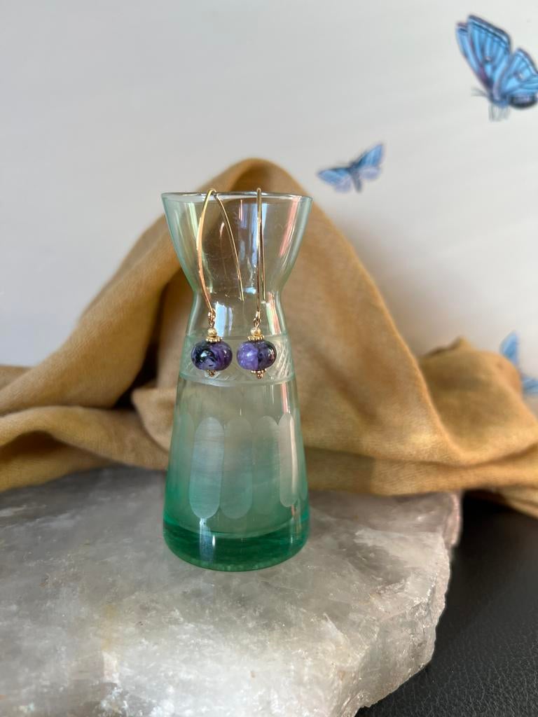 Charoiet beschermt intuïtie daadkracht geluk eigenwaarde TIP, Hangers, Paars, Nieuw, Ophalen of Verzenden