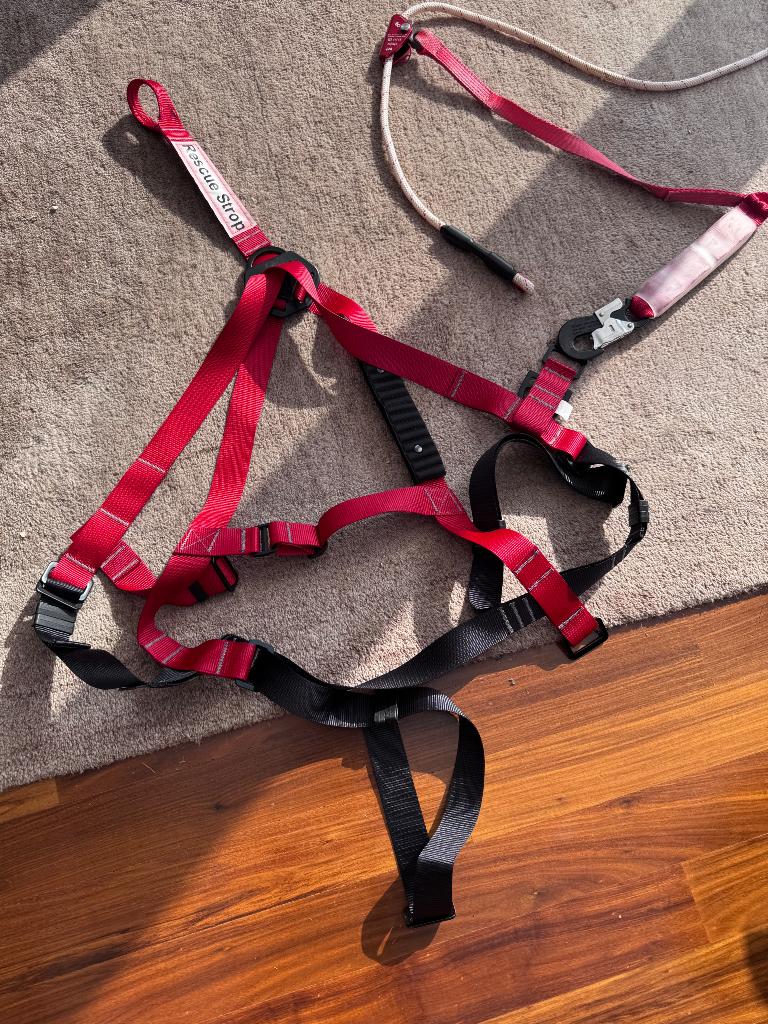 Veiligheidsharnas/ gordel / verankeringslijn, Doe-het-zelf en Verbouw, Ophalen, Nieuw