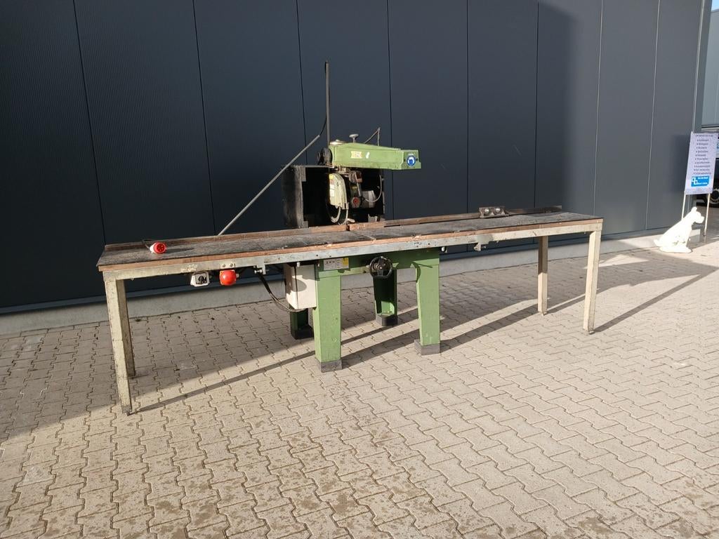 Maggi afkortzaag geremd, Doe-het-zelf en Verbouw, Gereedschap | Zaagmachines, Zo goed als nieuw, Cirkelzaag, 1200 watt of meer