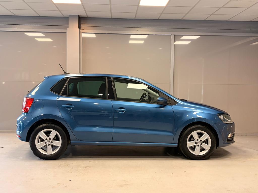 Volkswagen Polo 1.2 TSI Highline | CRUISE | CLIMA | PARKPILO, Auto's, Stof, 4 cilinders, Blauw, Origineel Nederlands