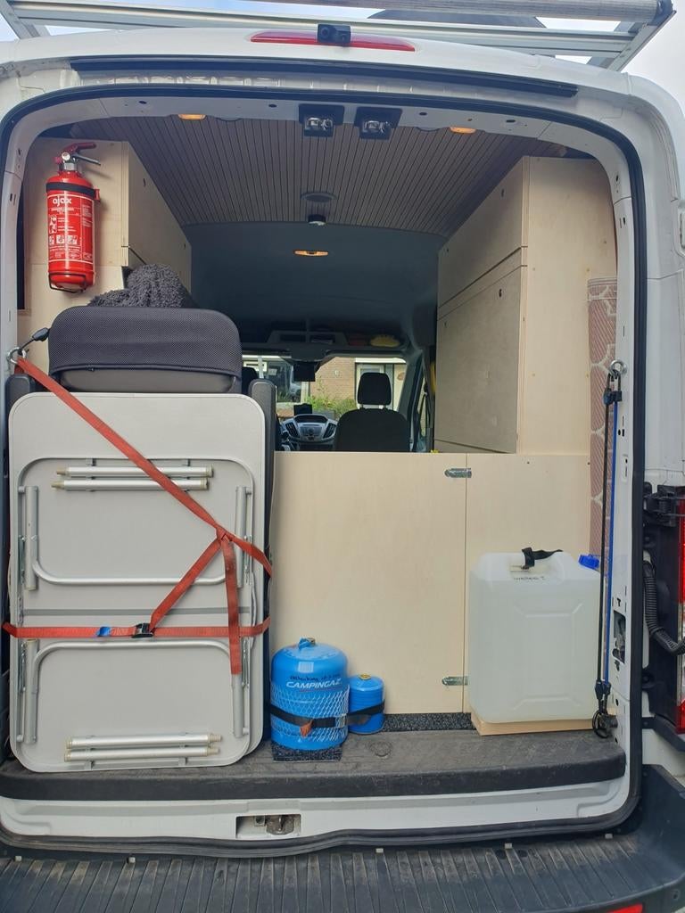 Buscamper inbouwset, Particulier, Buscamper of Camperbus, Ford