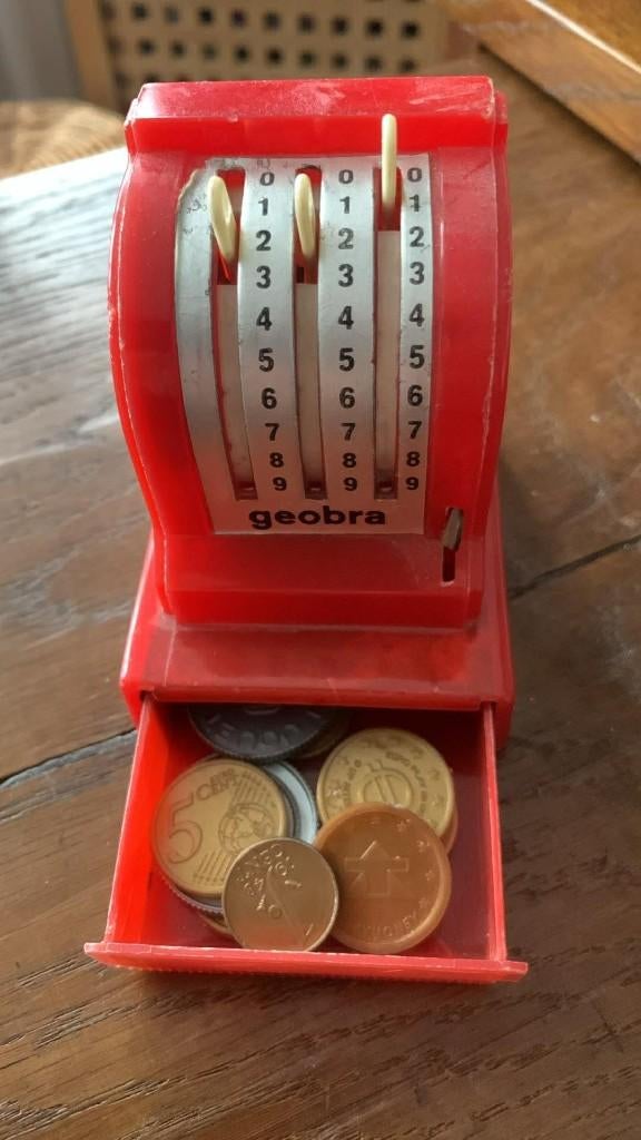 Vintage speelgoed kassa, Verzamelen, Ophalen of Verzenden, Gebruikt