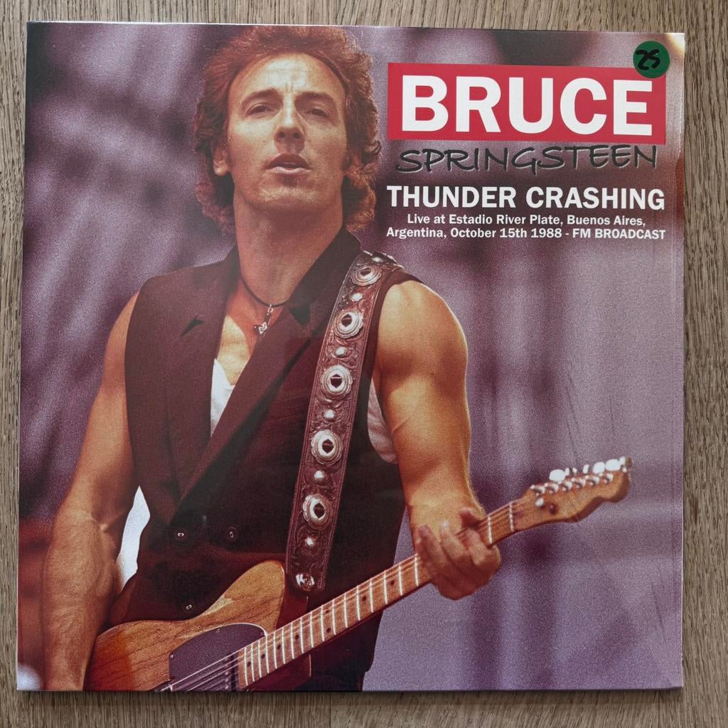 Bruce Springsteen Thunder Crashing LP Vinyl Buenos Aires 88, Ophalen of Verzenden, Zo goed als nieuw, 12 inch, Poprock