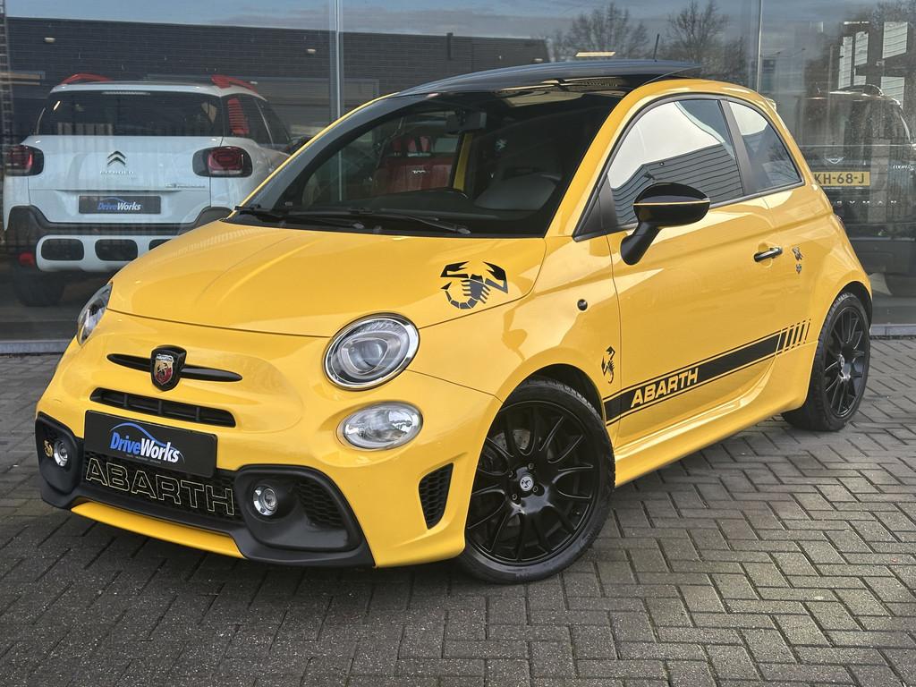 Abarth 595 1.4 T-Jet Abarth PISTA | SABELT | Panorama | BEAT, Auto's, Abarth, Voorwielaandrijving, Gebruikt, Zwart, 4 stoelen