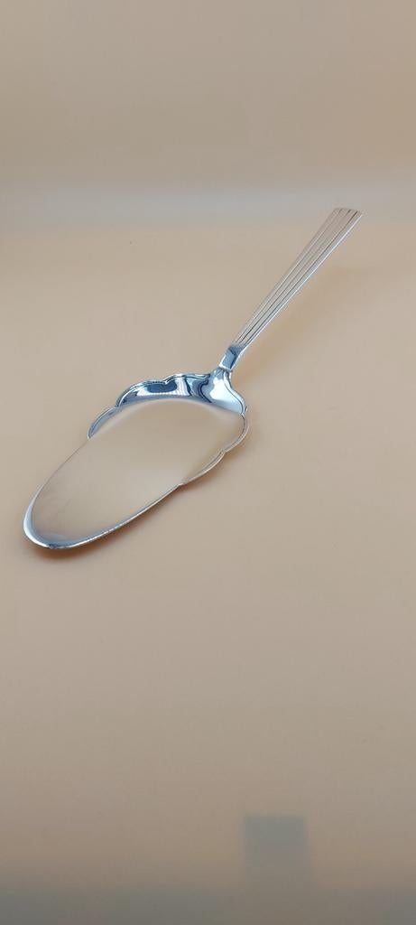 Verzilverde taartschep Zilverstad 90, Antiek en Kunst, Antiek | Bestek, Ophalen of Verzenden