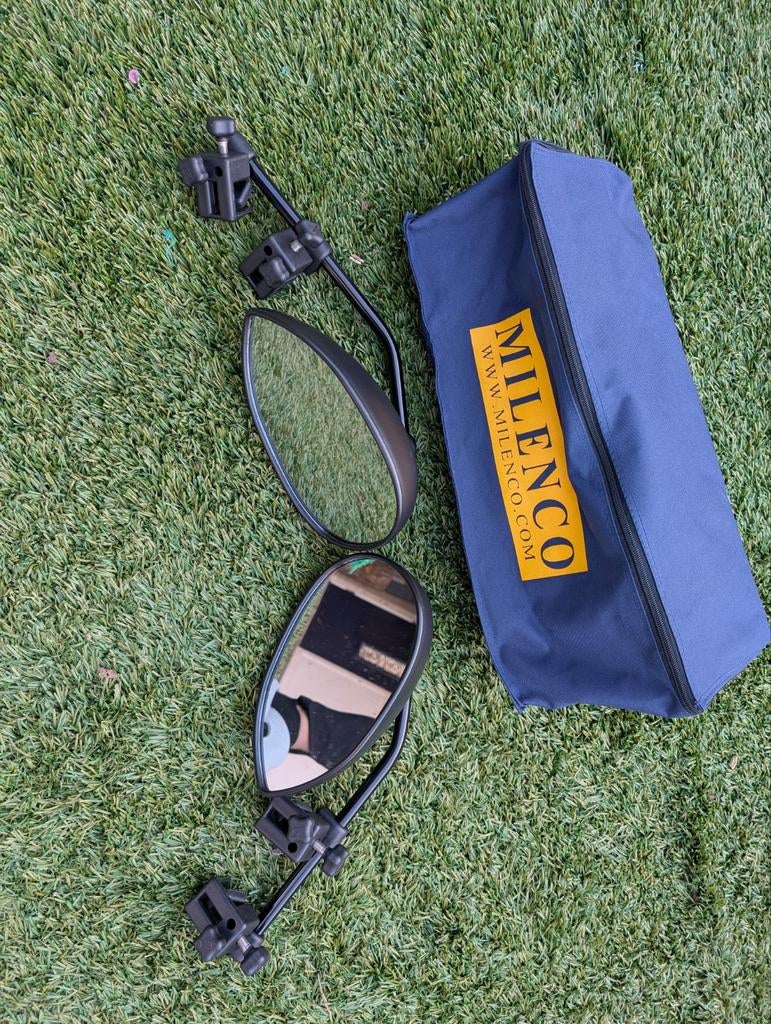 Milenco caravan spiegels, Caravans en Kamperen, Ophalen