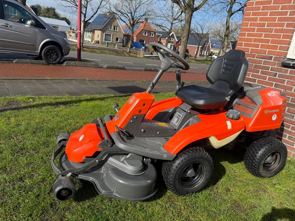 Husqvarna 214TC comfort edition zitmaaier Frontmaaier, Ophalen of Verzenden, Gebruikt, Mulchfunctie, 90 tot 120 cm