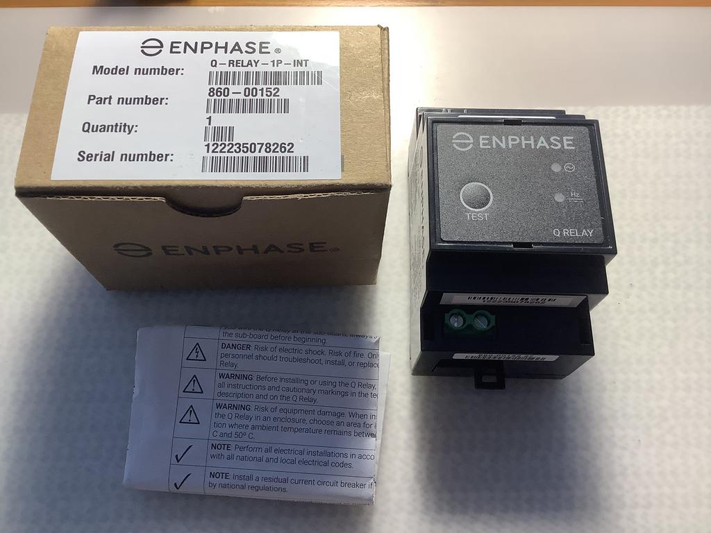 Enphase Energie 1-fase Q relay, Ophalen of Verzenden, Nieuw, Overige typen