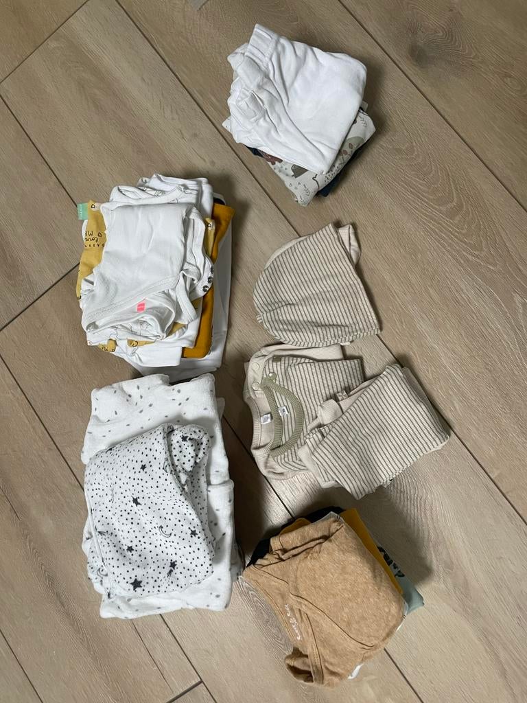 Zak met kinderkleding maat 50-56, Ophalen, Zo goed als nieuw, Maat 50