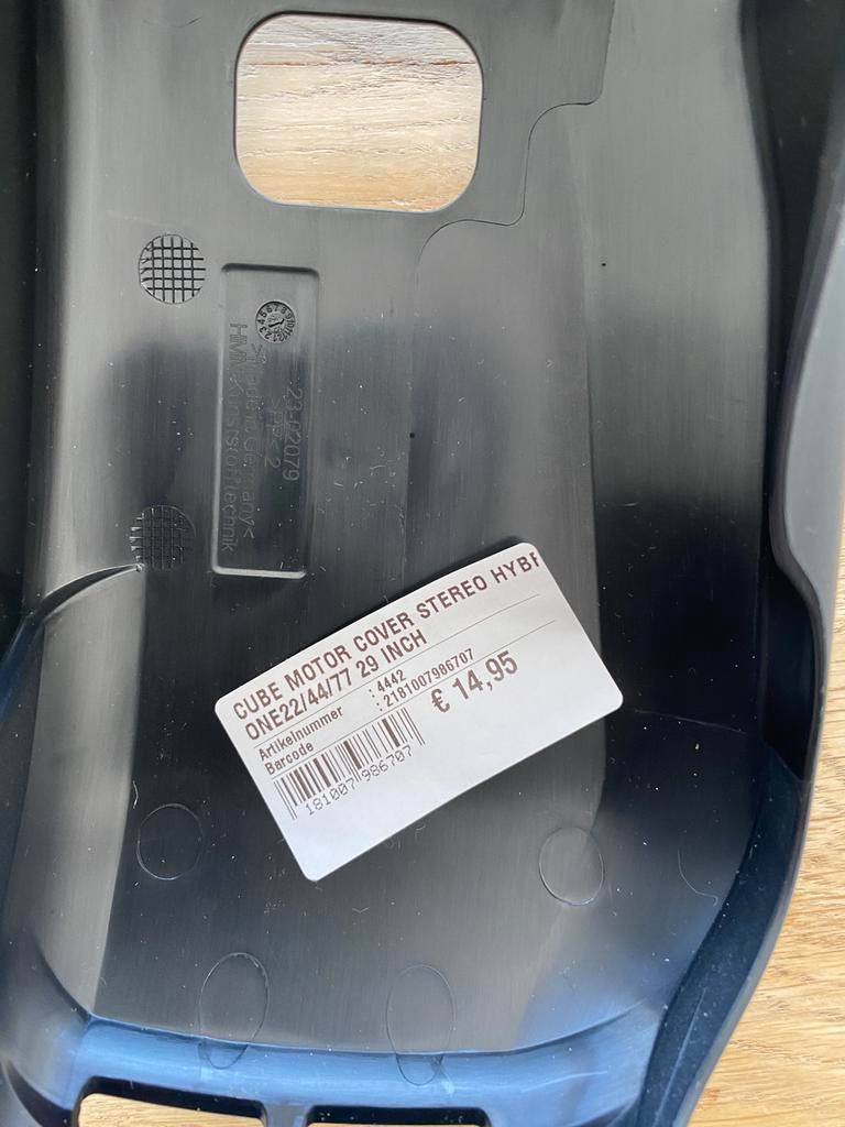 Cover motor met battery voor Cube fiets, Fietsen en Brommers, Fietsonderdelen, Ophalen of Verzenden, Nieuw, Overige typen, Kunststof