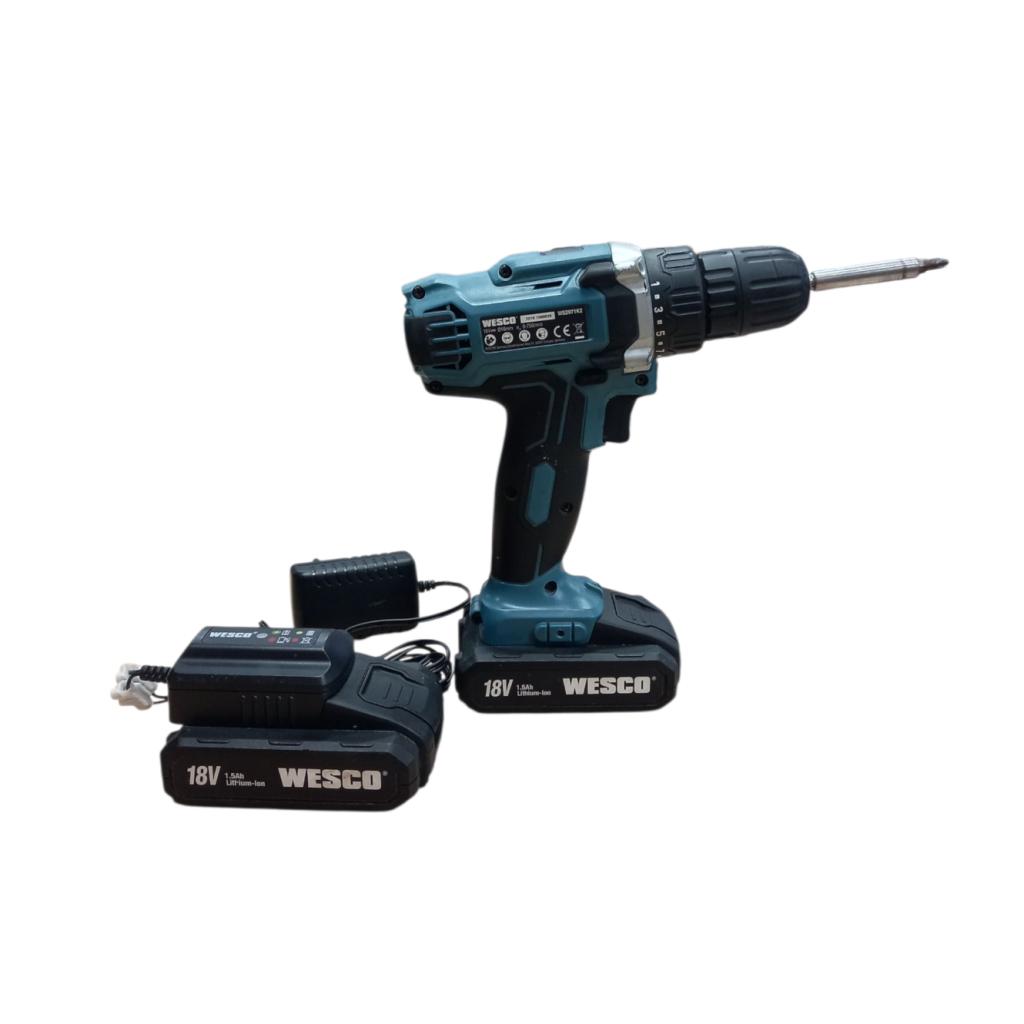 Wesco WS2971K2 Incl. 2 Accu's & Lader | Gebruikte Staat, Wesco, Zo goed als nieuw, Support@wesco.com, Wesco,1000 Muirfield Dr, Suite 200
Schaumburg, IL 60173
USA