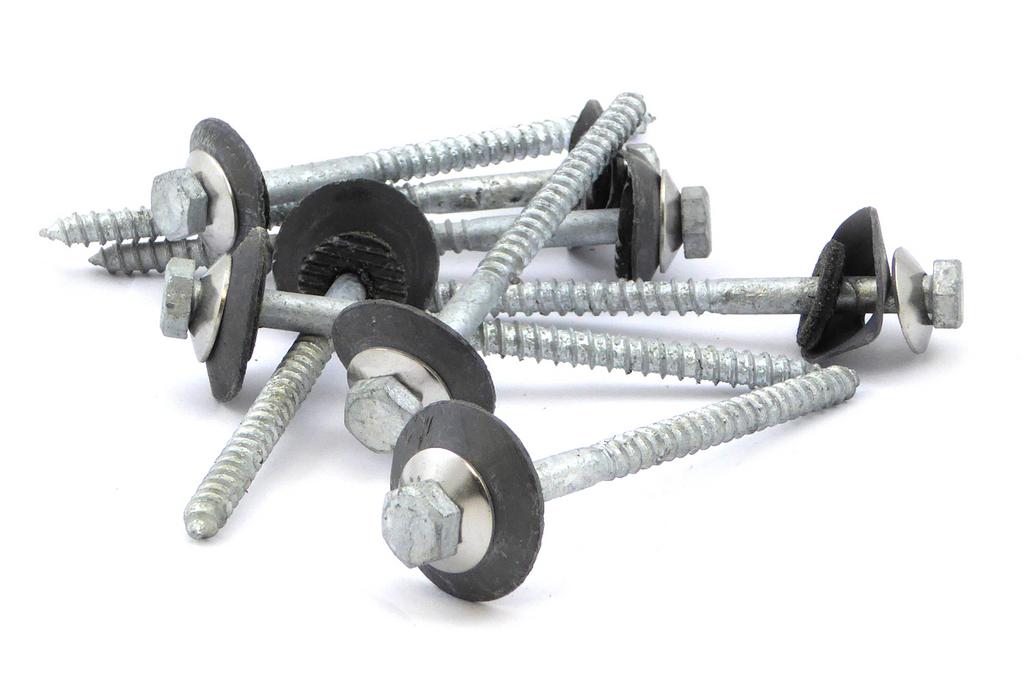 Golfplaatbouten 7.0 x 110 RVS A2 ( 3000 stuks), Doe-het-zelf en Verbouw, Ophalen, 100 tot 250 mm, Schroeven, Nieuw
