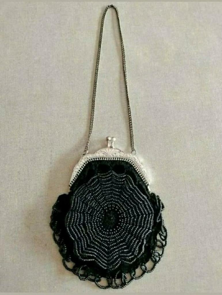 Beursbeugel,handtasje,beugel,tasje,Vintage,beurs,1930,Oma, Antiek en Kunst, Ophalen of Verzenden, Dames