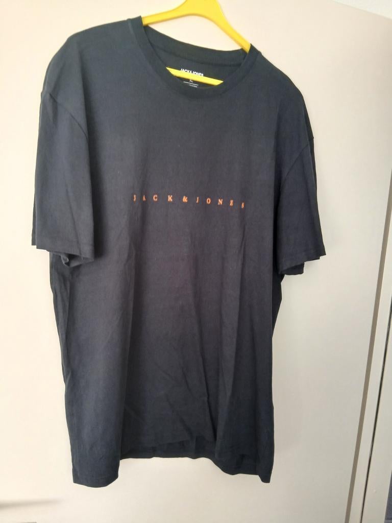 Mooi Jack & Jones T-shirt - Maat XL, Kleding | Heren, T-shirts, Zwart, Maat 56/58 (XL), Ophalen of Verzenden, Gedragen