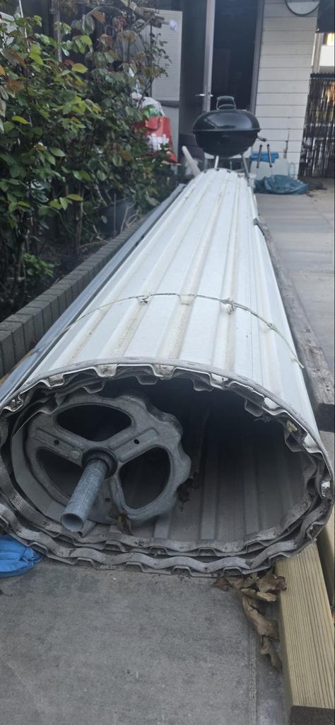 Roller garagedeur, Gebruikt, 120 cm of meer, Garagedeur, Ophalen of Verzenden