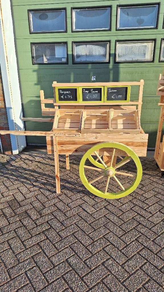groentekar, groentestelling, Ophalen, Zo goed als nieuw, Industriepark 2a 9351PA Leek, H.O.Albert Ale Slotema
