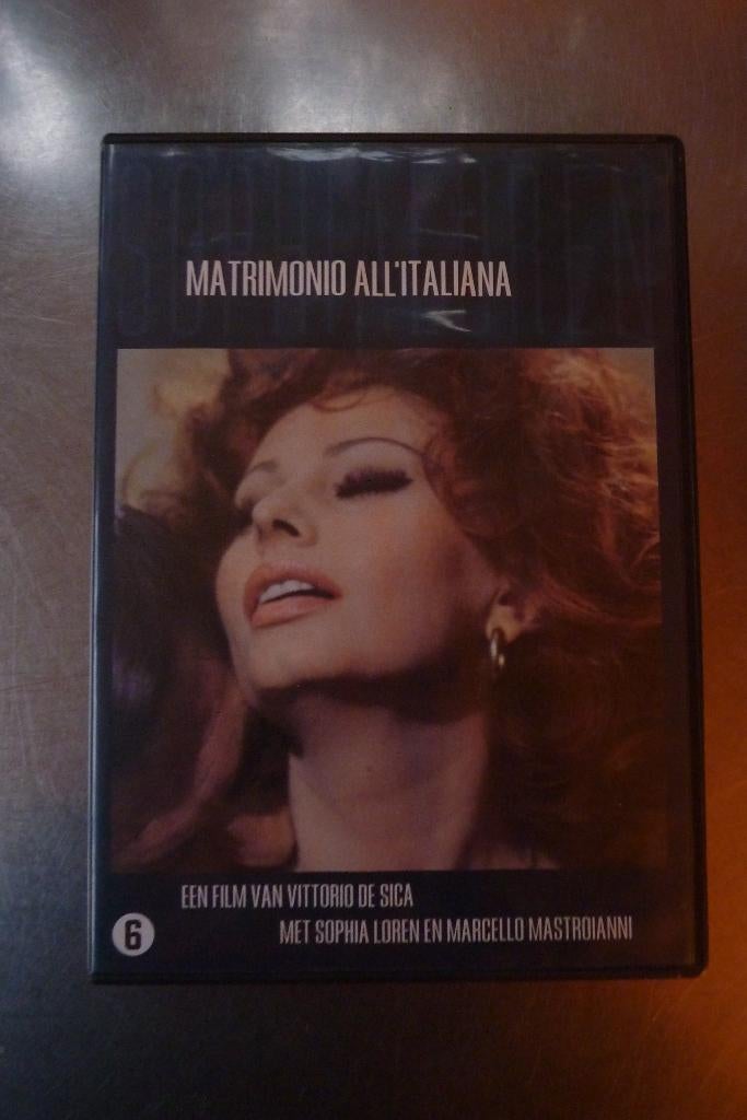 Matrimonio All'Italiana (Sophia Loren, Marcello Mastroianni), Cd's en Dvd's, Vanaf 6 jaar, Ophalen of Verzenden, Zo goed als nieuw