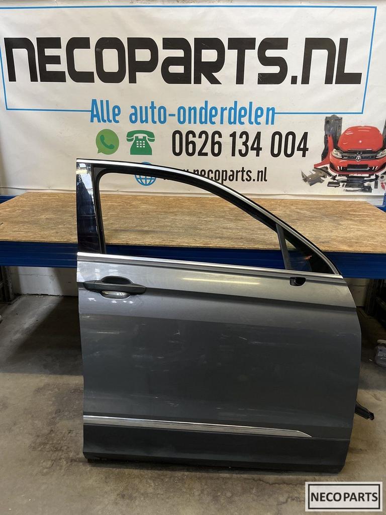 VOLKSWAGEN TIGUAN PORTIER DEUR COMPLEET IN KLEUR LR7H, Gebruikt, -, Volkswagen, -