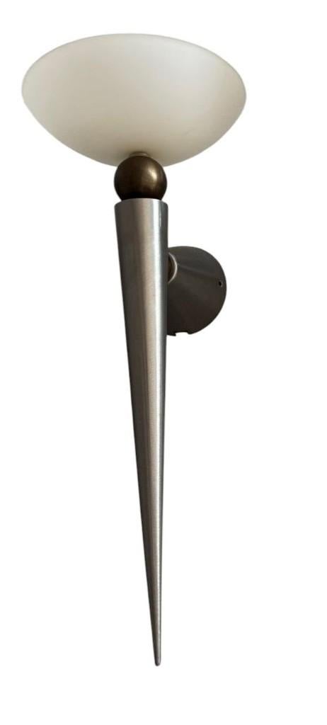 Wandlampen Herstal Loops, Huis en Inrichting, Ophalen of Verzenden, Gebruikt, Glas, Toorts