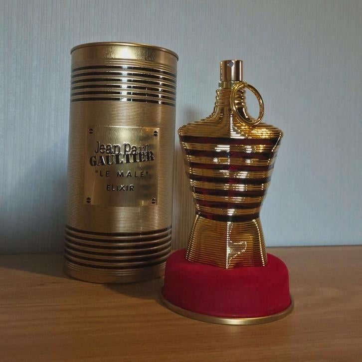 Jean Paul Gaultier Le Male Elixir - 125ml, Sieraden, Tassen en Uiterlijk, Uiterlijk | Parfum, Verzenden, Zo goed als nieuw