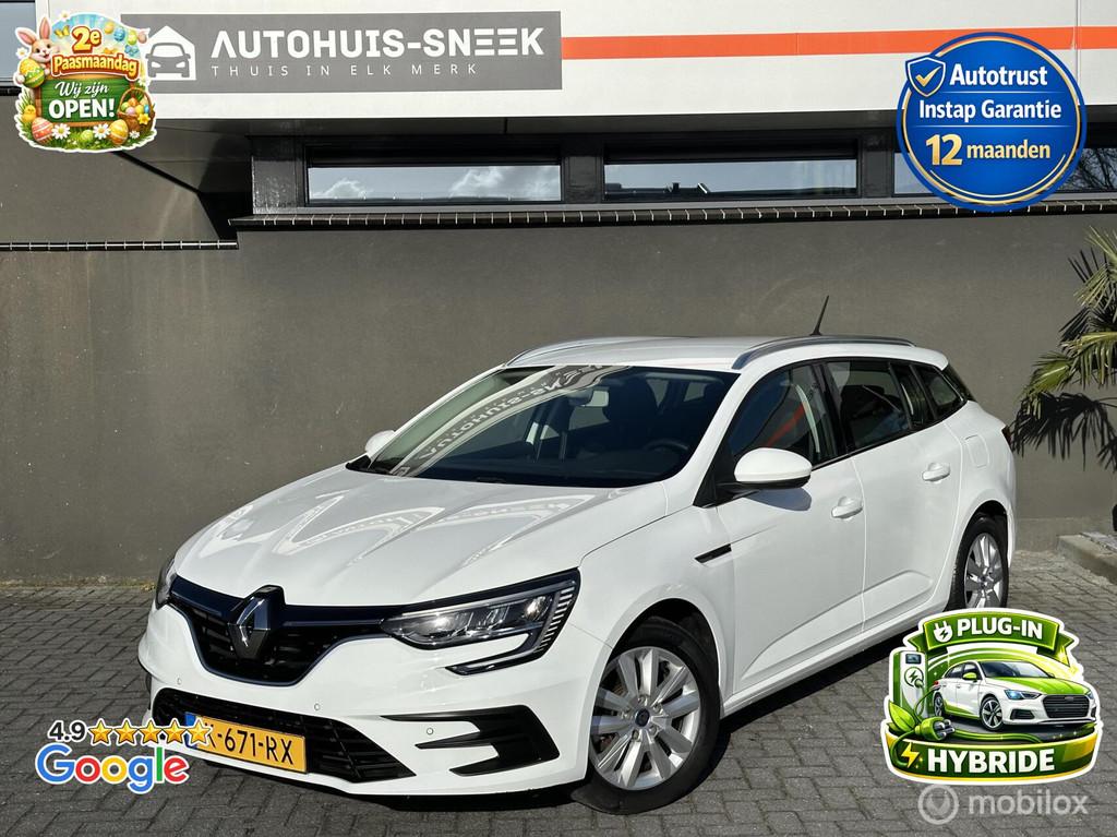 Renault Megane Estate 1.6 E-Tech Plug-In Hybrid 160 Business, 77 km/l, Gebruikt, 4 cilinders, Wit