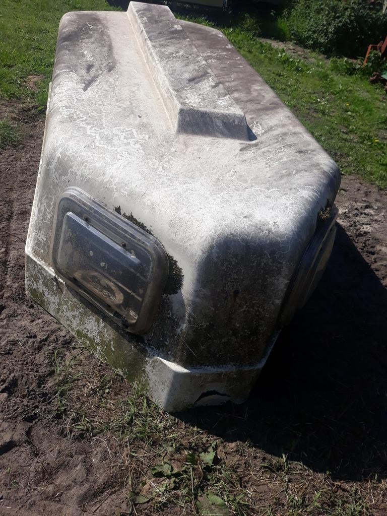 Polyester daken van veewagen paardentrailer, Ophalen